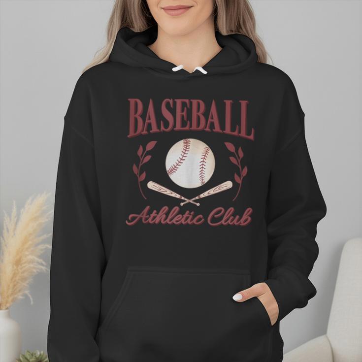 Baseball Athletic Social Club Baseball Mom Trendy Baseball Wmen Hoodie Baseball Athletic Social Club Baseball Mom Trendy Baseball Wmen Hoodie