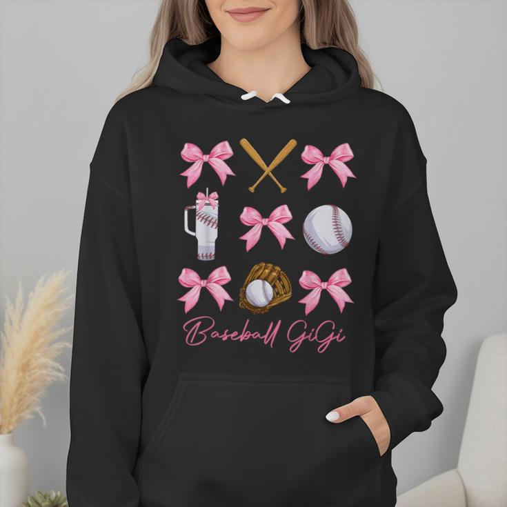 Baseball Gigi Era Bows Baseball Mom Women Wmen Hoodie