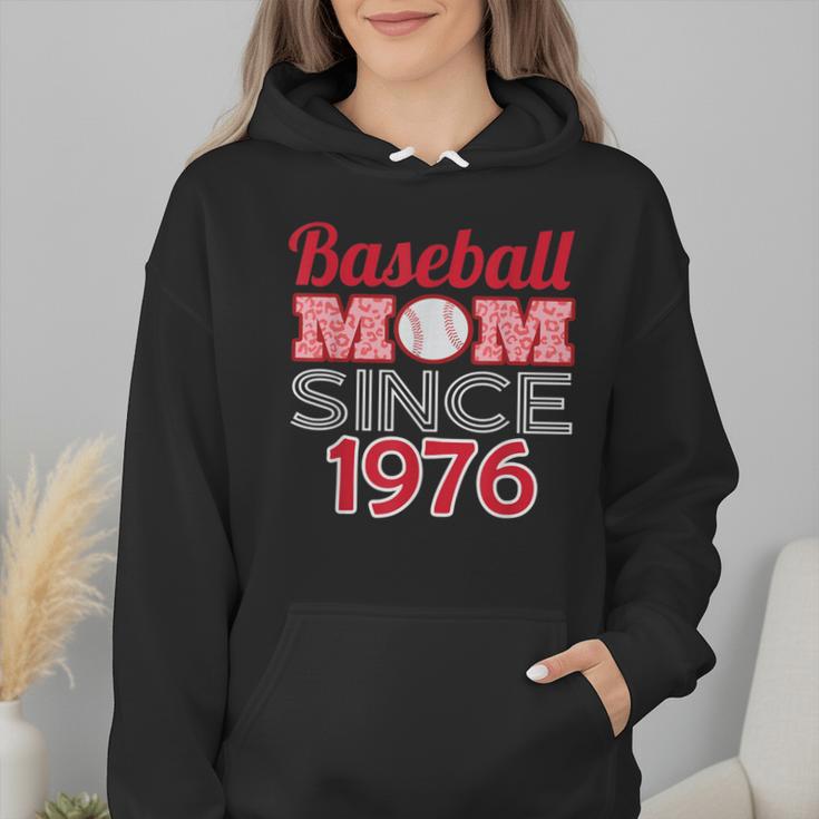 Baseball Mom Since 1976 Wmen Hoodie Baseball Mom Since 1976 Wmen Hoodie
