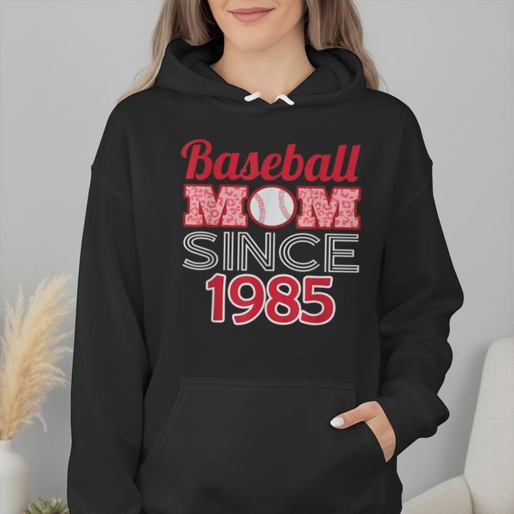 Baseball Mom Since 1985 Wmen Hoodie Baseball Mom Since 1985 Wmen Hoodie