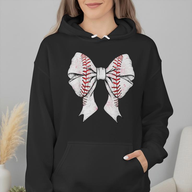 Baseball Mom Coquette Bow Mother's Day Baseball Mom Tees Wmen Hoodie Baseball Mom Coquette Bow Mother's Day Baseball Mom Tees Wmen Hoodie