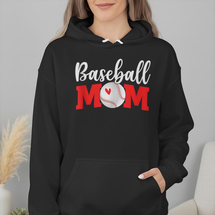 Baseball Mom Cute Letter Print Women Cute Mother's Day Wmen Hoodie Baseball Mom Cute Letter Print Women Cute Mother's Day Wmen Hoodie