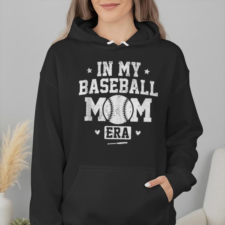 In My Baseball Mom Era Cool Mommy Wmen Hoodie