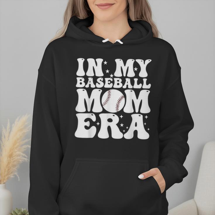 In My Baseball Mom Era Baseball Mama Mother's Day Wmen Hoodie In My Baseball Mom Era Baseball Mama Mother's Day Wmen Hoodie