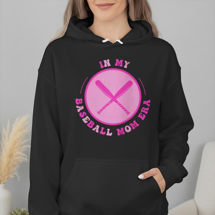 In My Baseball Mom Era Retro Game Day Mom Era 2 Sides Wmen Hoodie In My Baseball Mom Era Retro Game Day Mom Era 2 Sides Wmen Hoodie