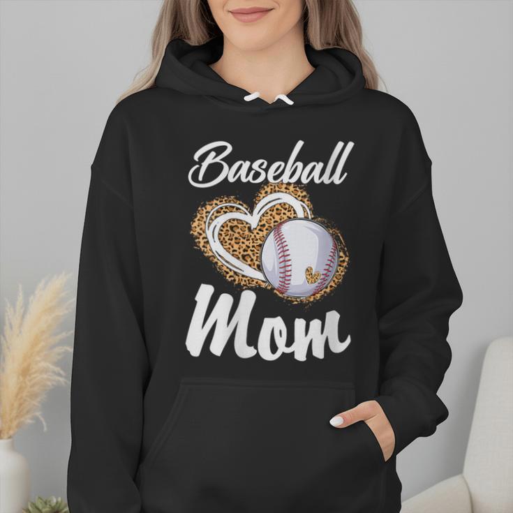 Baseball Mom Grandma Leopard Baseball Lover Fan Wmen Hoodie Baseball Mom Grandma Leopard Baseball Lover Fan Wmen Hoodie