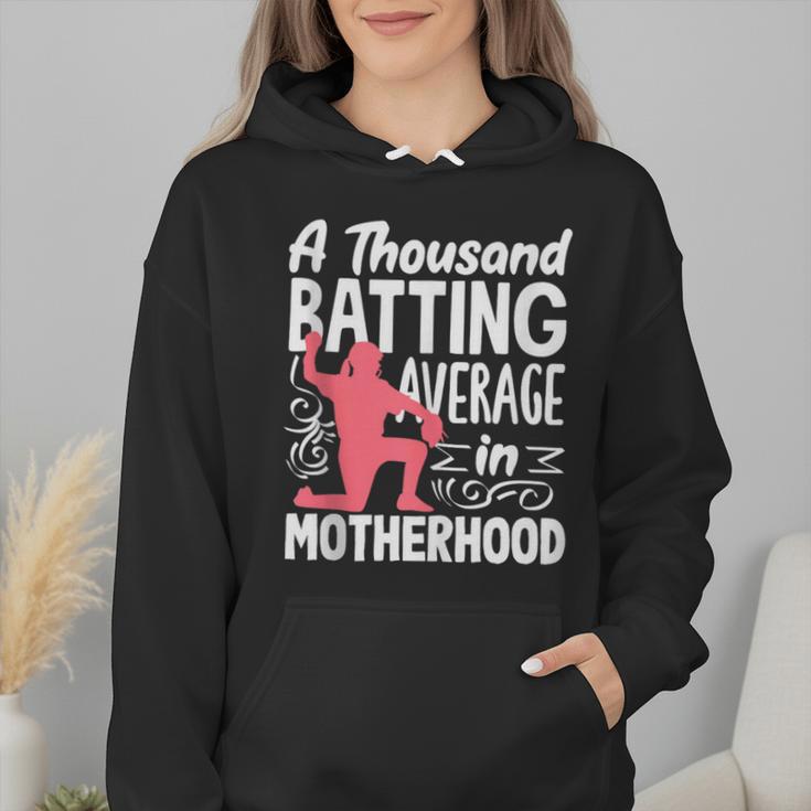 Baseball Mom Heart Ball Graphic Mother's Day Wmen Hoodie Baseball Mom Heart Ball Graphic Mother's Day Wmen Hoodie