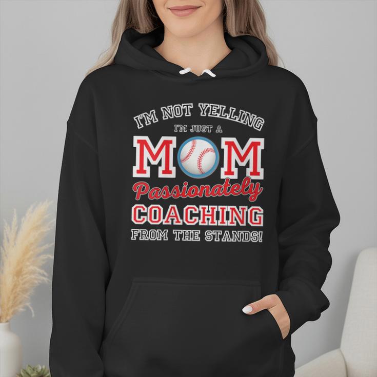 Baseball Mom I'm Not Yelling Support Cheerleading Wmen Hoodie Baseball Mom I'm Not Yelling Support Cheerleading Wmen Hoodie