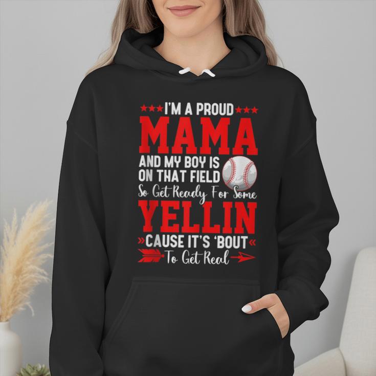Baseball Mom Mama Baseball Lover Sport Mother's Day Wmen Hoodie Baseball Mom Mama Baseball Lover Sport Mother's Day Wmen Hoodie