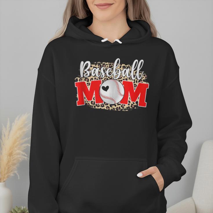 Baseball Mom Mother's Day For Mom Game Day Outfit Wmen Hoodie