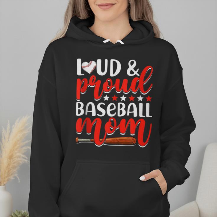 Baseball Mom Sport Mommy Baseball Mama Mother's Day Wmen Hoodie Baseball Mom Sport Mommy Baseball Mama Mother's Day Wmen Hoodie