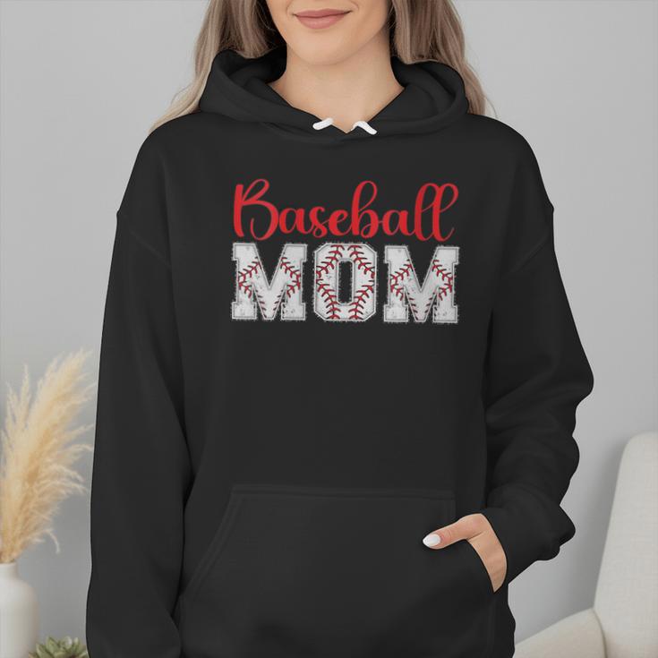 Baseball Mom Sporty Humor Wmen Hoodie Baseball Mom Sporty Humor Wmen Hoodie