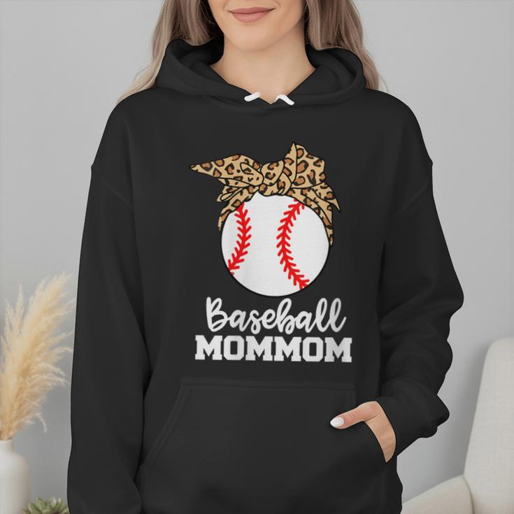 Baseball MomMom Baseball Player Leopard Mom Mom Wmen Hoodie Baseball MomMom Baseball Player Leopard Mom Mom Wmen Hoodie