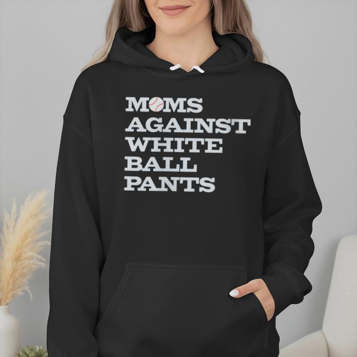 Baseball Moms Against Ball Pants Wmen Hoodie Baseball Moms Against Ball Pants Wmen Hoodie