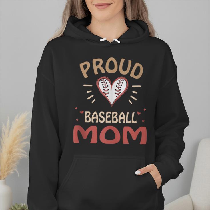 Baseball Moms Mother Kids Girls Boys School Game Wmen Hoodie