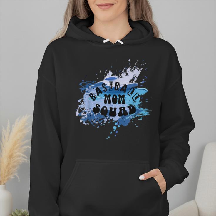 Baseball Sons Baseball Moms Squad Wmen Hoodie