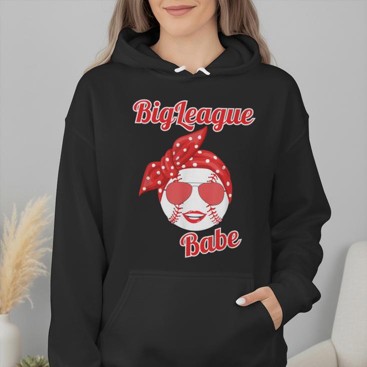 Cute Love Baseball BigLeague Babe Hot Baseball Mom Wmen Hoodie Cute Love Baseball BigLeague Babe Hot Baseball Mom Wmen Hoodie