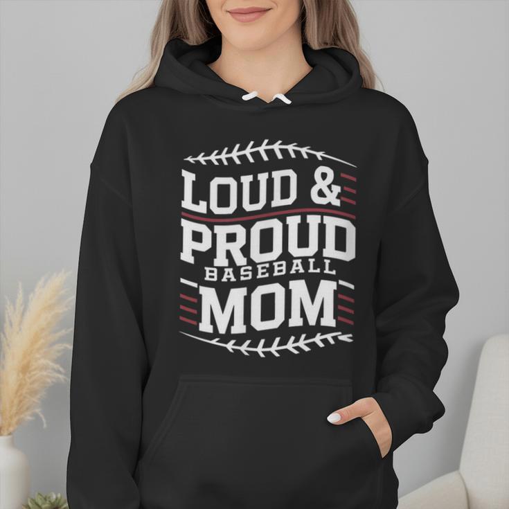 Loud & Proud Baseball Mom Mama Sport Cute Wmen Hoodie Loud & Proud Baseball Mom Mama Sport Cute Wmen Hoodie
