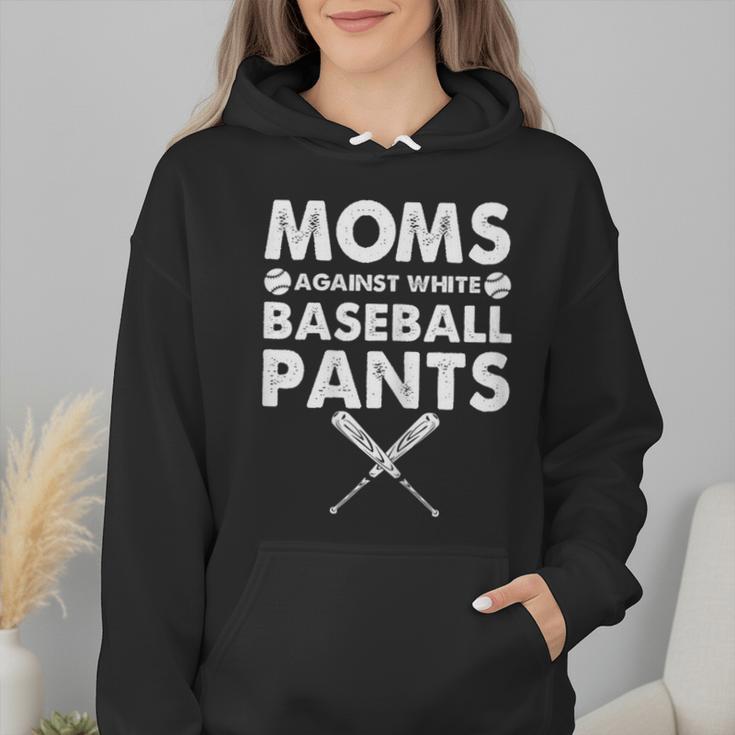 Moms Against Baseball Pants Baseball Mom Mother's Day Wmen Hoodie Moms Against Baseball Pants Baseball Mom Mother's Day Wmen Hoodie