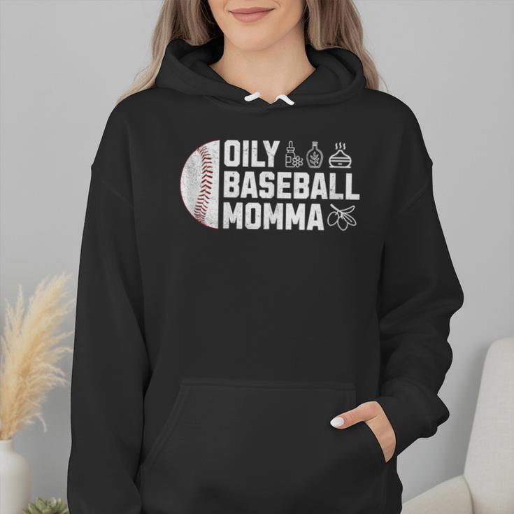 Oily Baseball Momma Essential Oils Meme For Oils Mom Wmen Hoodie Oily Baseball Momma Essential Oils Meme For Oils Mom Wmen Hoodie