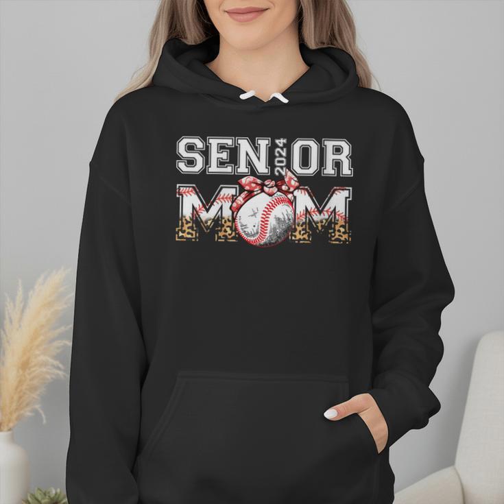 Senior Mom Class Of 2024 Baseball Mom Bandana Graduation Wmen Hoodie
