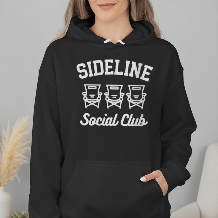 Sideline Social Club Baseball Mom 2024 Mother's Day Wmen Hoodie Sideline Social Club Baseball Mom 2024 Mother's Day Wmen Hoodie
