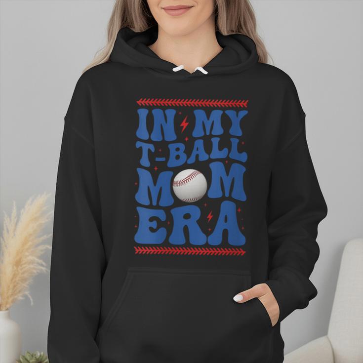 In My T-Ball Mom Era Baseball Mom Groovy Mother's Day Wmen Hoodie In My T-Ball Mom Era Baseball Mom Groovy Mother's Day Wmen Hoodie
