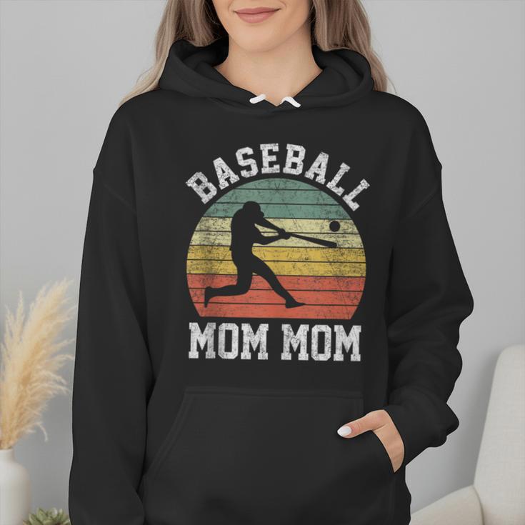 Vintage Baseball Mom Mom Baseball Lover Wmen Hoodie Vintage Baseball Mom Mom Baseball Lover Wmen Hoodie