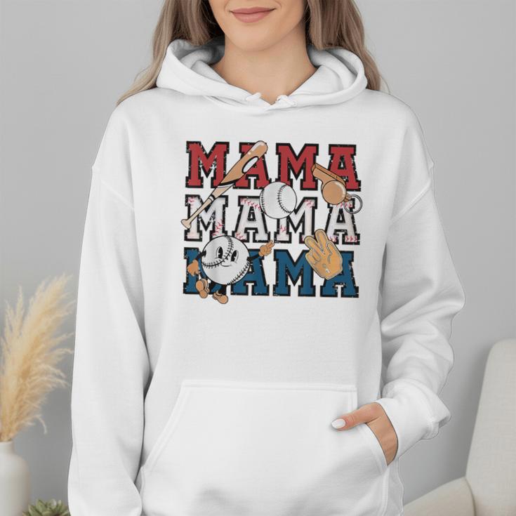 Baseball Mom Baseball Mama Game Day School Sport Wmen Hoodie Baseball Mom Baseball Mama Game Day School Sport Wmen Hoodie