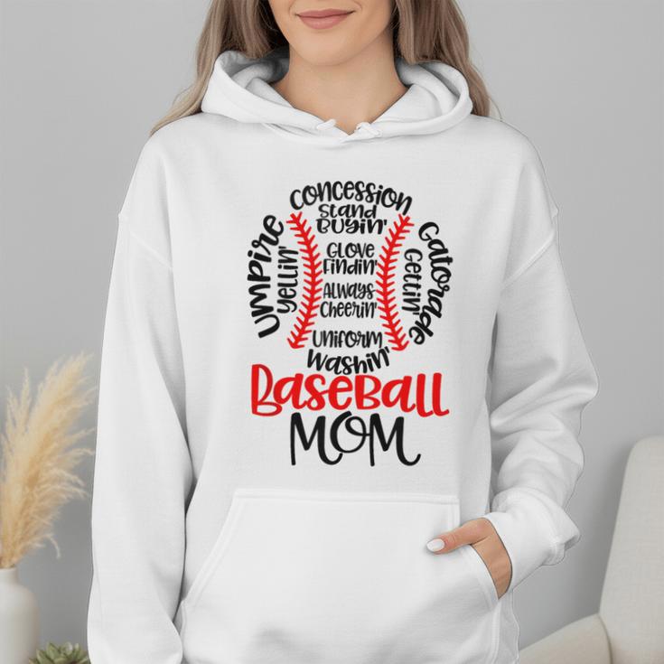 Baseball MomBall Game Mother's Day 2023 Wmen Hoodie Baseball MomBall Game Mother's Day 2023 Wmen Hoodie