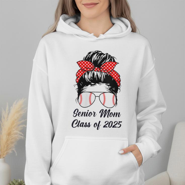 Class Of 2025 Baseball Mom Senior Graduation Graduate Women Wmen Hoodie