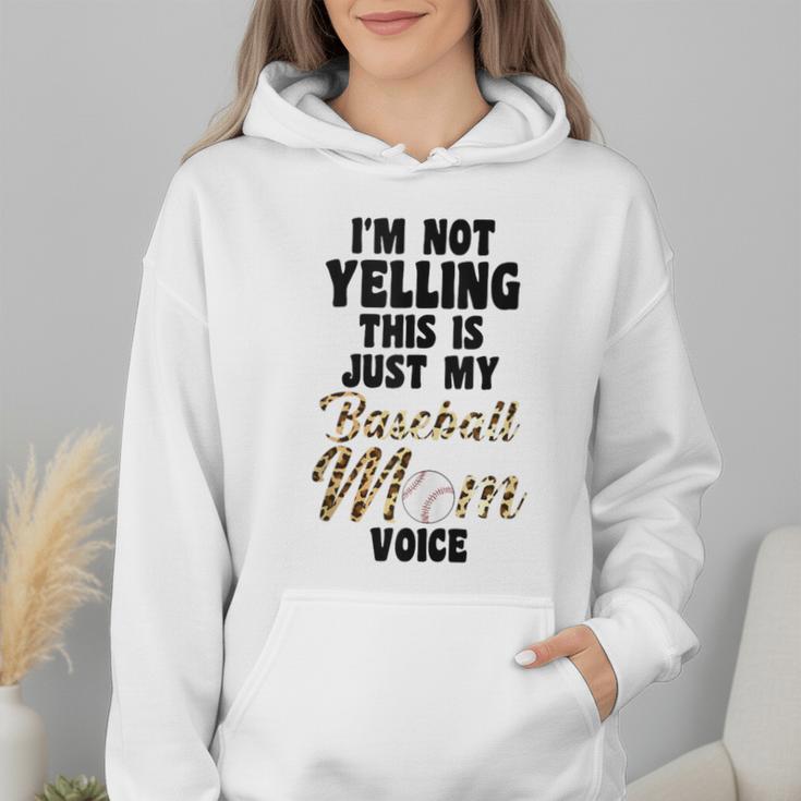 I'm Not Yelling This Is Baseball Mom Baseball Wmen Hoodie I'm Not Yelling This Is Baseball Mom Baseball Wmen Hoodie