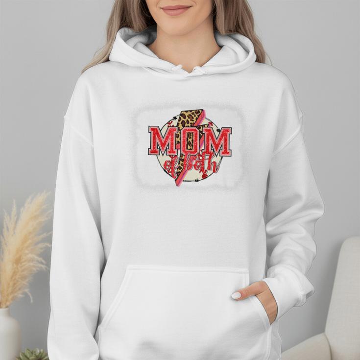 Mom Of Both Baseball Mom Mommy Premium Wmen Hoodie Mom Of Both Baseball Mom Mommy Premium Wmen Hoodie