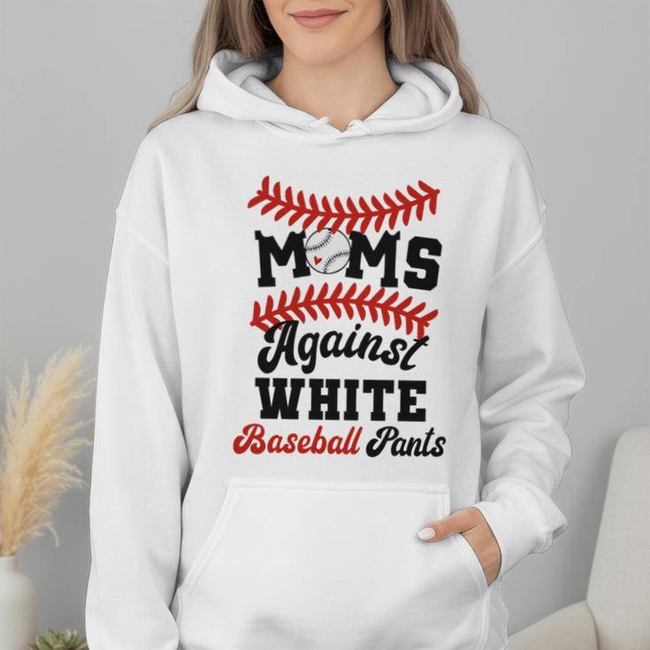 Moms Against Baseball Pants Baseball Mom Joke Wmen Hoodie Moms Against Baseball Pants Baseball Mom Joke Wmen Hoodie