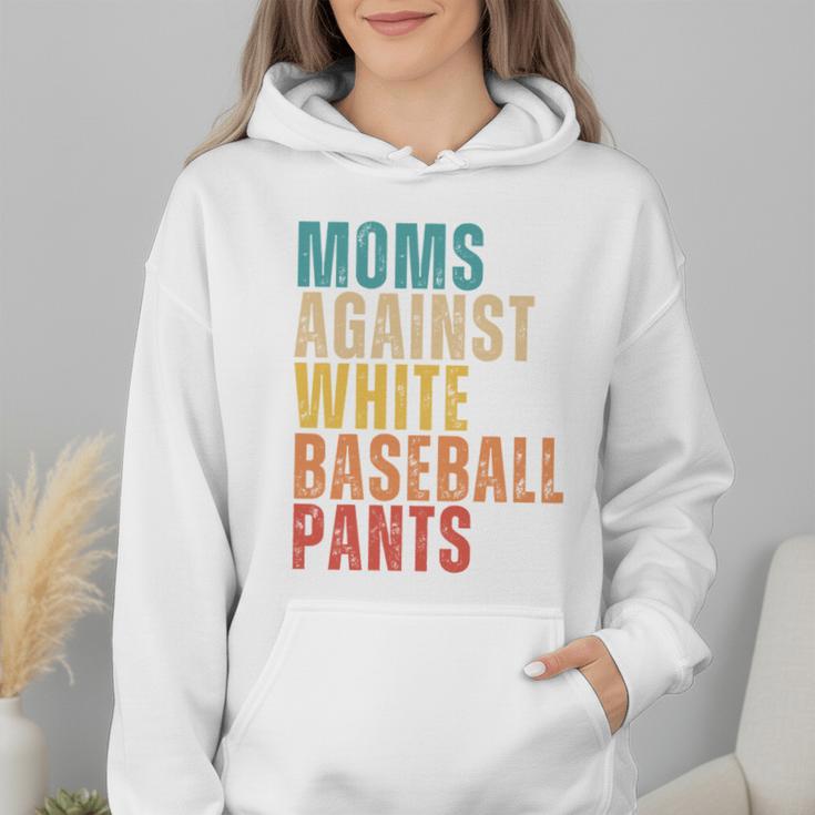 Moms Against Baseball Pants Baseball Mom Retro Wmen Hoodie Moms Against Baseball Pants Baseball Mom Retro Wmen Hoodie