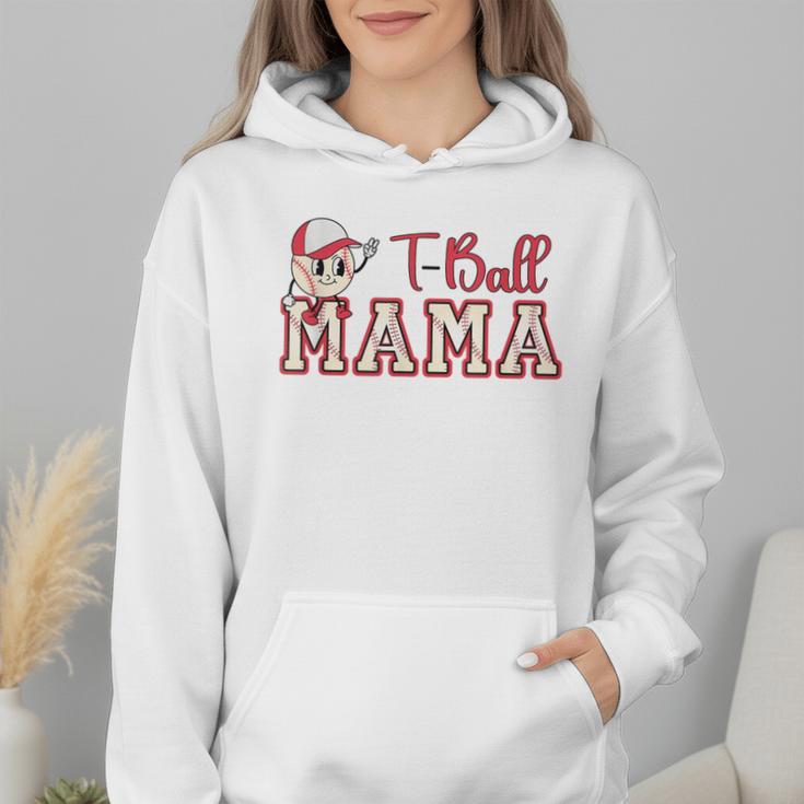 Retro Tball Mama Art Baseball Mom Softball Wmen Hoodie Retro Tball Mama Art Baseball Mom Softball Wmen Hoodie