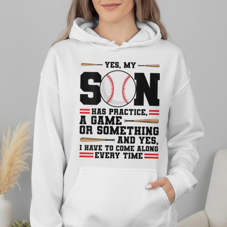 Yes Son Has Practice a Game Baseball Mom Wmen Hoodie Yes Son Has Practice a Game Baseball Mom Wmen Hoodie