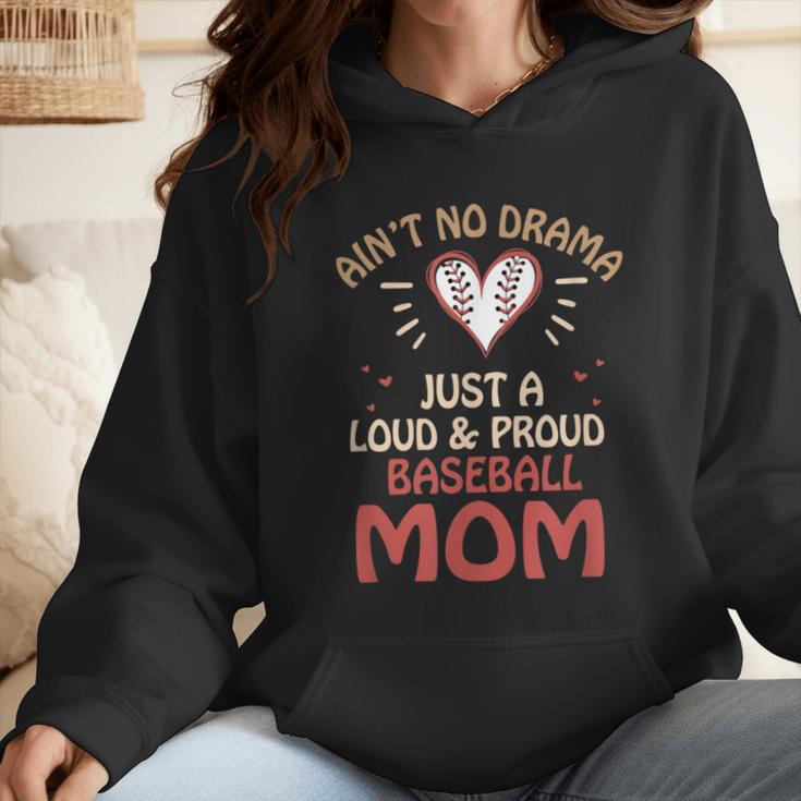 Ain’t No Drama Just a Loud & Proud Baseball Mom Wmen Hoodie Ain’t No Drama Just a Loud & Proud Baseball Mom Wmen Hoodie