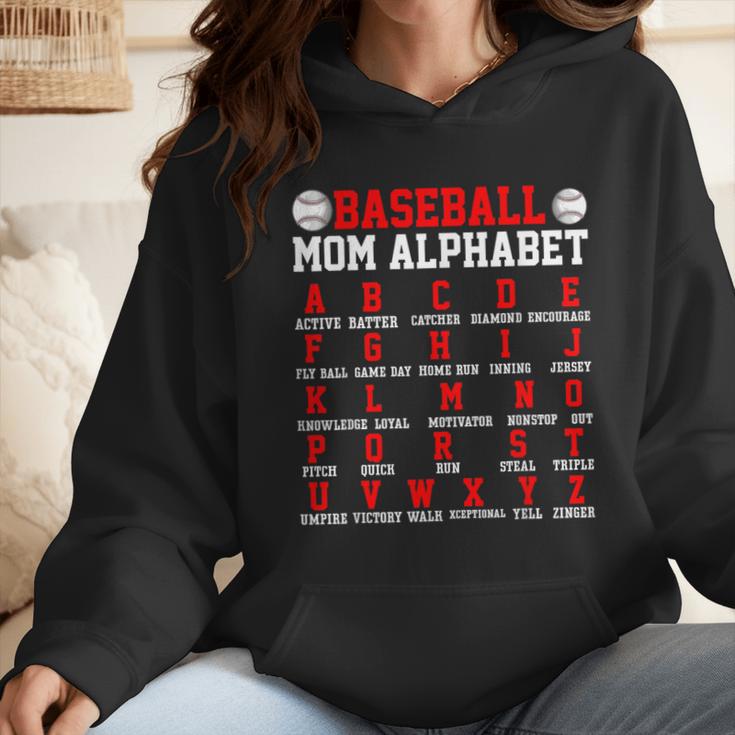Baseball Mom Alphabet Parent Mama Player Game Sport Fan Wmen Hoodie Baseball Mom Alphabet Parent Mama Player Game Sport Fan Wmen Hoodie
