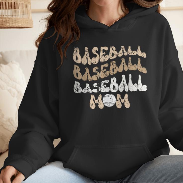 Baseball Mom Distressed Vintage Sports Player Calls Me Mom Wmen Hoodie Baseball Mom Distressed Vintage Sports Player Calls Me Mom Wmen Hoodie