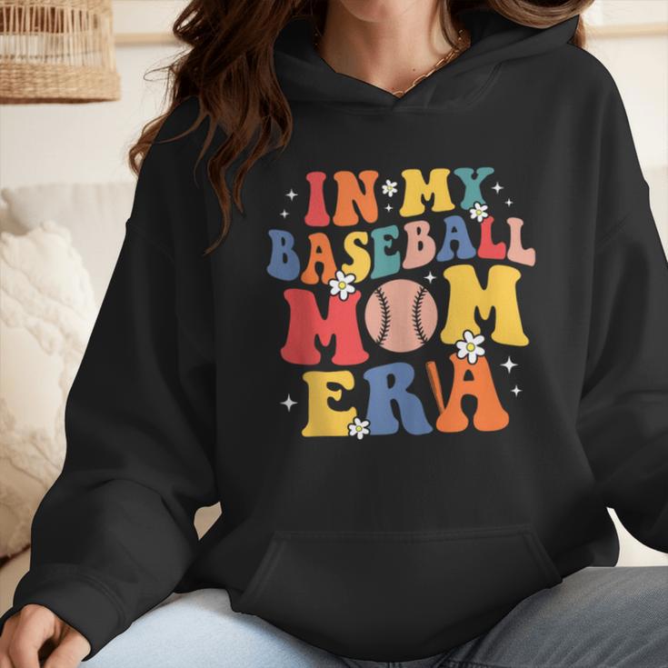 In My Baseball Mom Era Cute Mommy Groovy Wmen Hoodie In My Baseball Mom Era Cute Mommy Groovy Wmen Hoodie