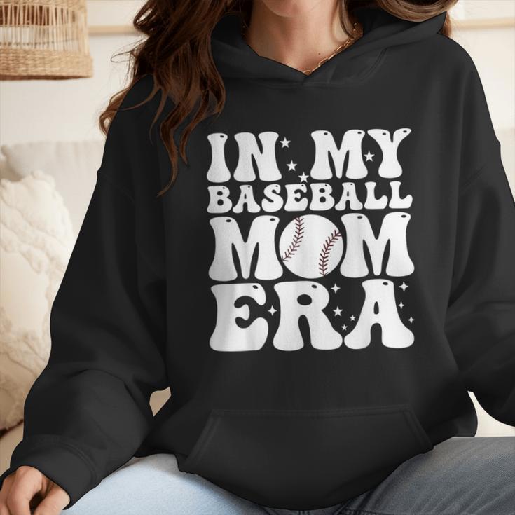 In My Baseball Mom Era Baseball Mama Mother's Day Wmen Hoodie In My Baseball Mom Era Baseball Mama Mother's Day Wmen Hoodie