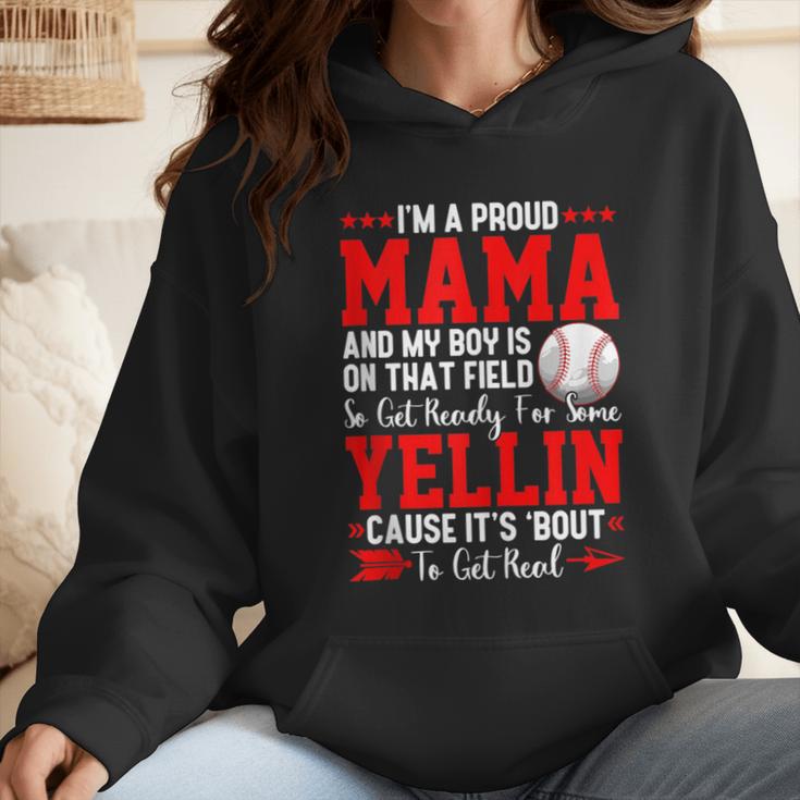 Baseball Mom Mama Baseball Lover Sport Mother's Day Wmen Hoodie Baseball Mom Mama Baseball Lover Sport Mother's Day Wmen Hoodie