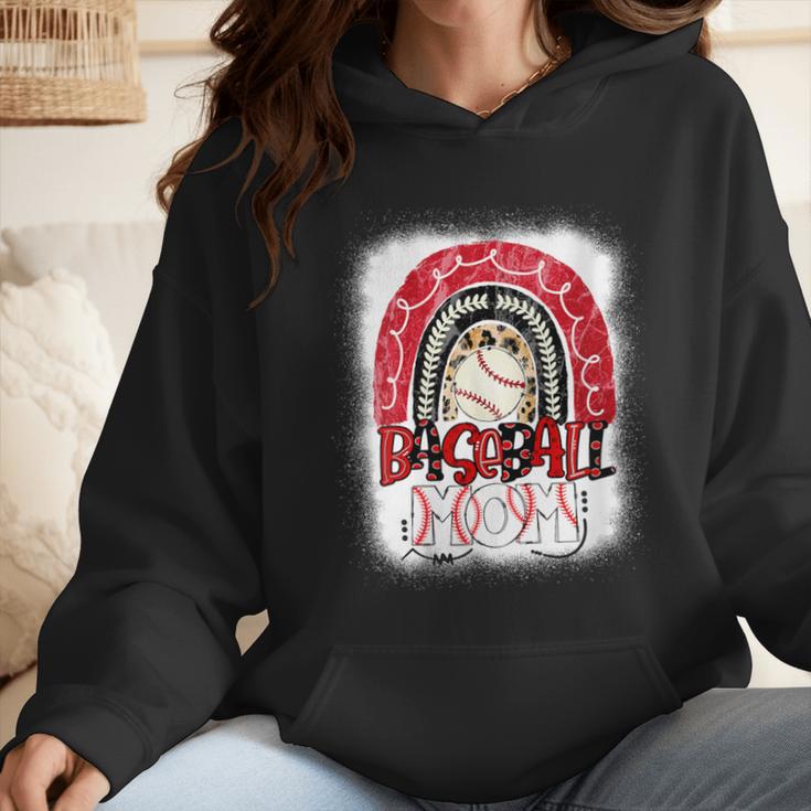 Baseball Mom Rainbow Boho Mommy Wmen Hoodie Baseball Mom Rainbow Boho Mommy Wmen Hoodie