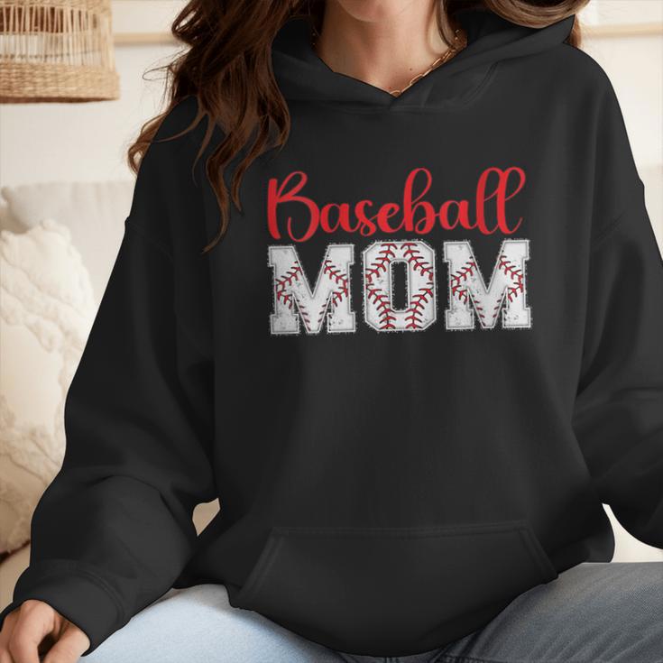 Baseball Mom Sporty Humor Wmen Hoodie Baseball Mom Sporty Humor Wmen Hoodie