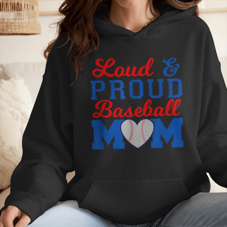 Baseball Mom Tee Loud & Proud Baseball Mom Wmen Hoodie Baseball Mom Tee Loud & Proud Baseball Mom Wmen Hoodie