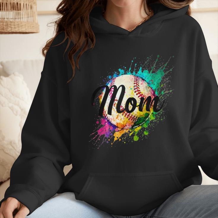 Baseball Mom USA American Baseball Graphic Wmen Hoodie Baseball Mom USA American Baseball Graphic Wmen Hoodie