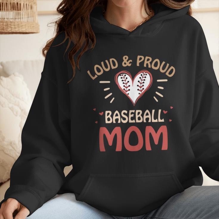 Baseball Moms Game Practice Sports School Kids Wmen Hoodie