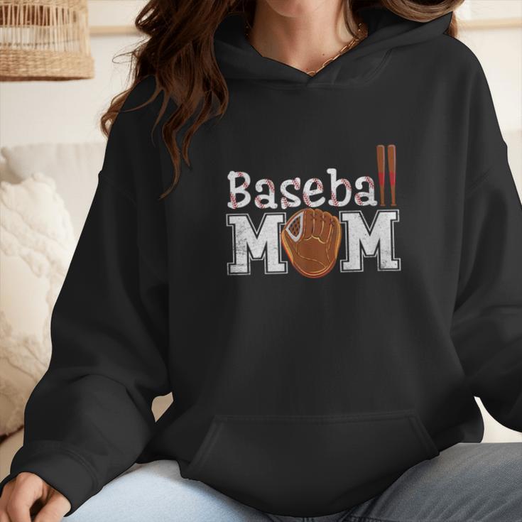 Baseball Sister Shirts For Girls Mother's Day Baseball Mom Wmen Hoodie