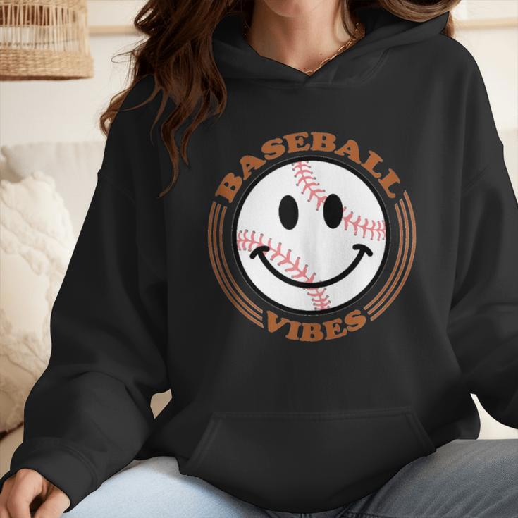Baseball Vibes Baseball Mom Wmen Hoodie Baseball Vibes Baseball Mom Wmen Hoodie